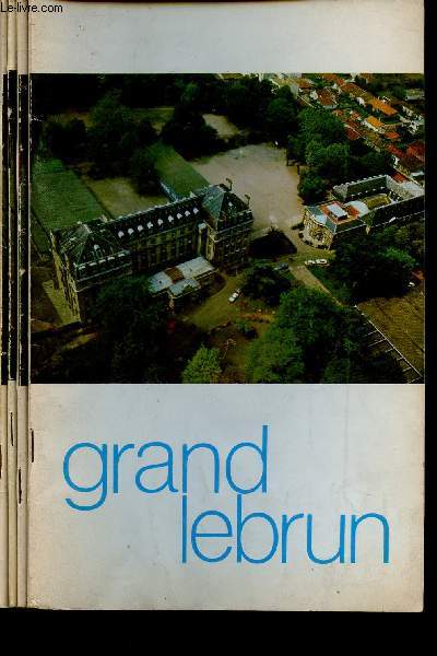 LA VIE A SAINTE-MARIE , GRAND-LEBRUN (BULLETIN TRIMESTRIEL DE L'ASSOCIATION AMICALE DES ANCIENS ELEVES DES DEUX ECOLES) : LOT DE 4 REVUES : N72,75,76,77