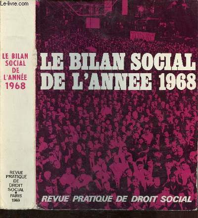 LE BILAN SOCIAL DE L'ANNEE 1968