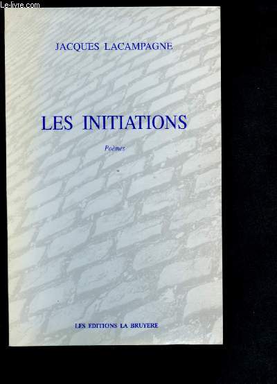 LES INITIATIONS - POEMES