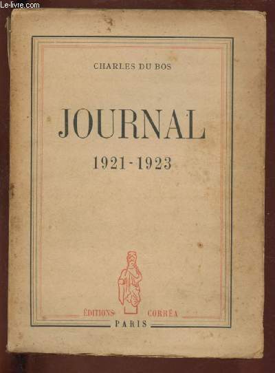 JOURNAL : 1921-1923
