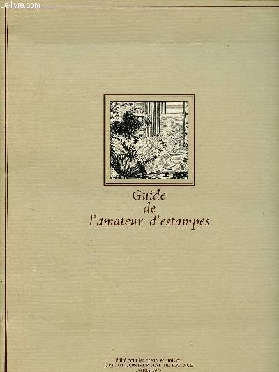 GUIDE DE L'AMATEUR D'ESTAMPES