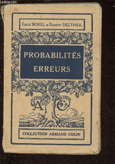 PROBABILITES ERREURS