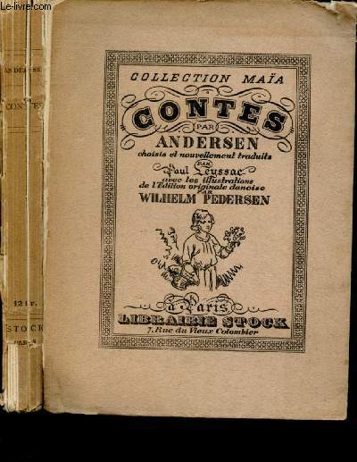 CONTES D'ANDERSEN : le sabot et la balle - la petite fille aux allumettes - l'aiguille  repriser - les habits neufs de l'empereur - la bergre et le ramoneur - la rossignol - les fleurs de la petite Ida - la princesse sur un pois - le sapin - etc