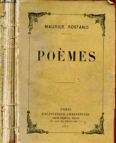 POEMES / ENVOI D'AUTEUR