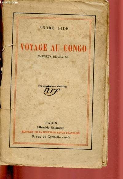 VOYAGE AU CONGO - CARNETS DE ROUTE