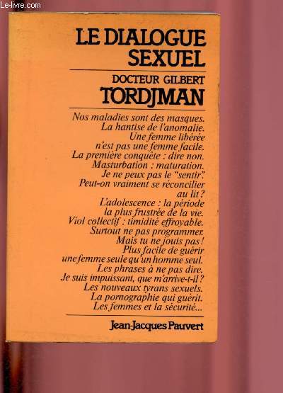 LE DIALOGUE SEXUEL