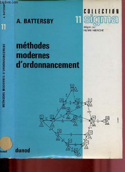 METHODES MODERNES D'ORDONNANCEMENT / COLLECTION 