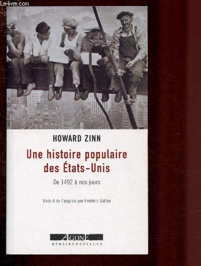 UNE HISTOIRE POPULAIRE DES ETATS-UNIS - DE 1492 A NOS JOURS