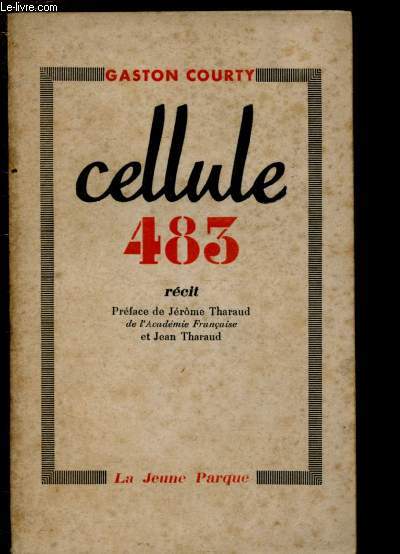 CELLULE 483 - RECIT