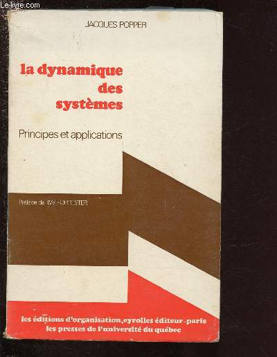 LA DYNAMIQUE DES SYSTEMES - PRINCIPES ET APPLICATIONS