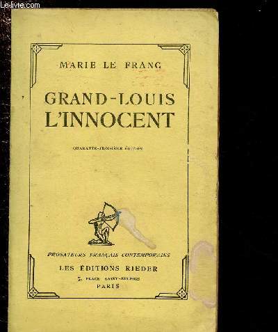 GRAND-LOUIS L'INNOCENT / COLLECTION 