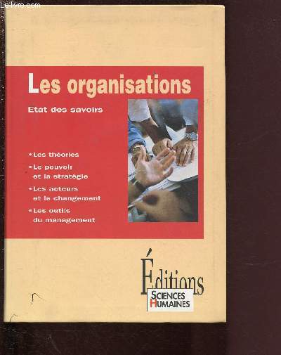LES ORGANISATIONS - ETAT DES SAVOIRS