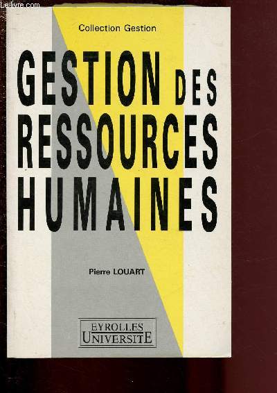 GESTION DES RESSOURCES HUMAINES / COLLECTION 