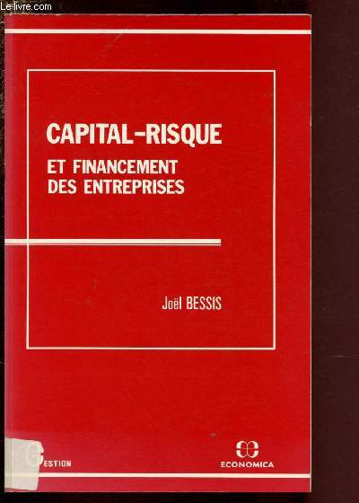 CAPITAL-RISQUE ET FINANCEMENT DES ENTREPRISES