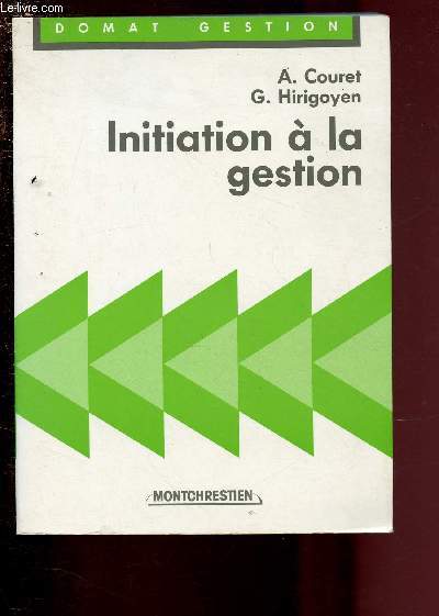 INITIATION A LA GESTION / DOMAT GESTION