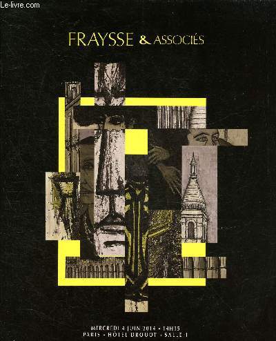 SUCCESSION DE MADAME DAVID ET COLLECTIONS DE DIVERS MATEURS - FRAYSSE ET ASSOCIES - Mercredi 4 Juin 2014  14h15 Paris - Htel Drouot - Salle 1 (CATALOGUE DE VENTE AUX ENCHERES)