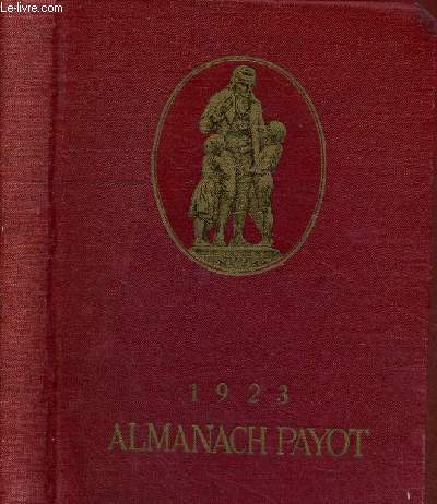 ALMANACH PAYOT 1923 - AGENDA DE POCHE DE LA JEUNESSE FRANCAISE