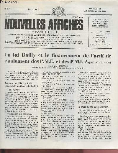 2528 - Du 21 au 23 Mai 1981 - LES NOUVELLES AFFICHES DE MARSEILLE : Une confrence sur la vi quotidiene en Egypte  l'poque pharaonique - 