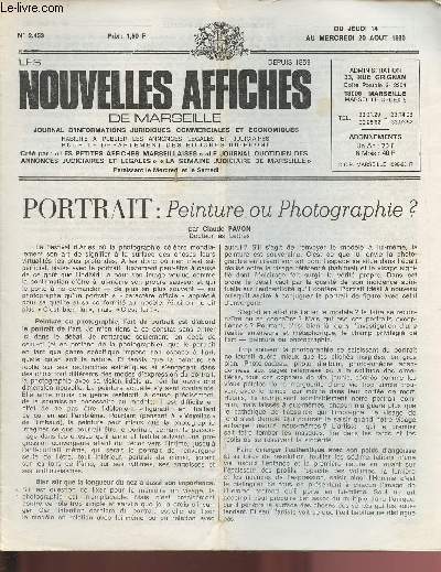 2453 - Du 14 au 20 Aot 1980 - LES NOUVELLES AFFICHES DE MARSEILLE :