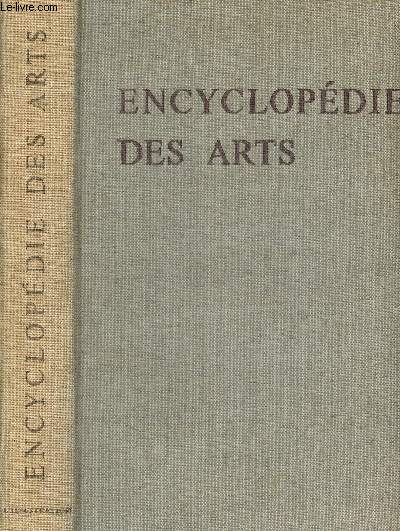 ENCYCLOPEDIE DES ARTS (PEINTURE, SCULPTURE, ARCHITECTURE, ARTS GRAPHIQIUES, ARTS DECORATIFS)