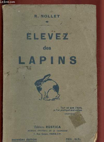 ELEVEZ DES LAPINS