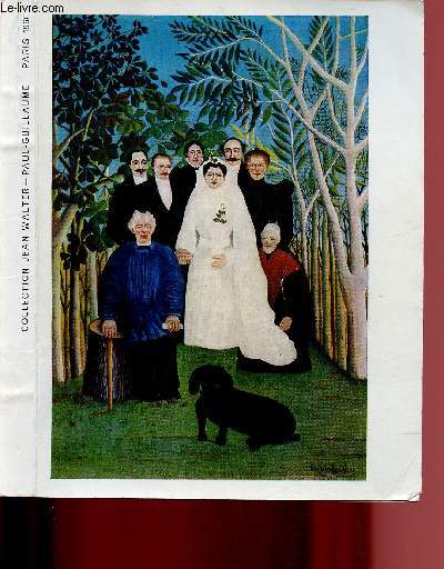 CATALOGUE D'EXPOSITION - ORANGERIE DES TUILERIES - 1966 - PARIS - COLLECION JEAN WALTER - PAUL-GUILLAUME