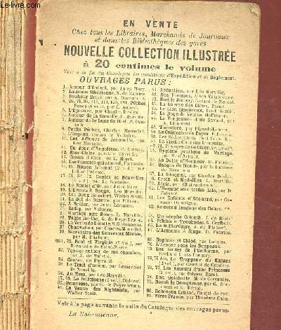 LA BOHEMIENNE suite de LES ASSASSINS DE KERNILIS / VIDOCQ SES EXPLOITS, SES AVENTURES