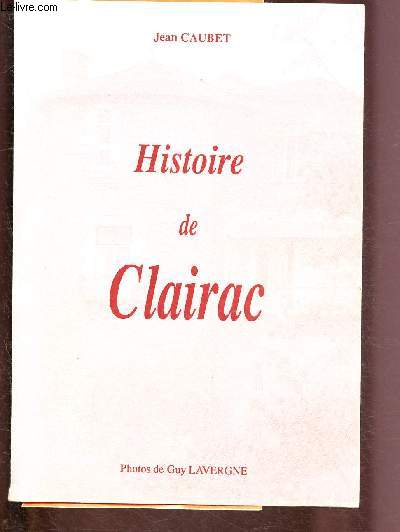 HISTOIRE DE CLAIRAC