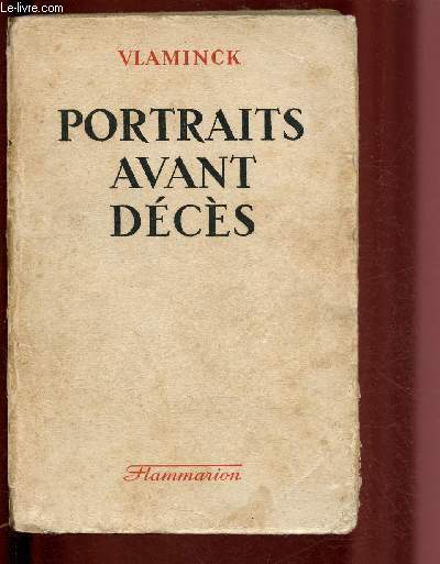 PORTRAITS AVANT DECES