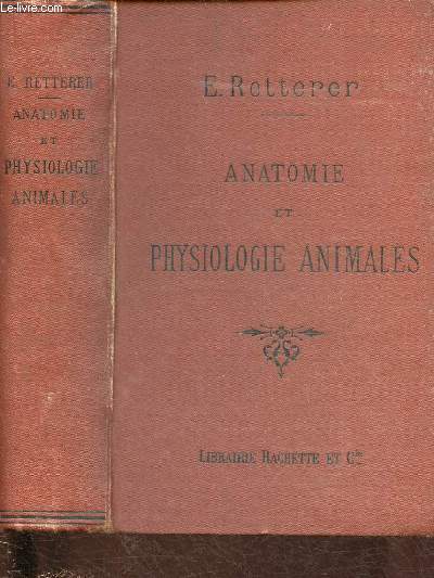 ANATOMIE ET PHYSIOLOGIES ANIMALES