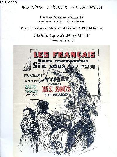 CATALOGUE DE VENTE AUX ENCHERES - 3 ET 4 FEVRIER 2009 - DROUOT RICHELIEU - SALLE 15 : LIVRES ANCIENS, REGIONALISMES - ALMANACHS - ANNUAIRES - LIVRES ILLUSTRES ROMANTIQUES - KEEPSAKES - LIVRES DE PRIX ET DE PRESENT - RELIURES SIGNEES, ETC
