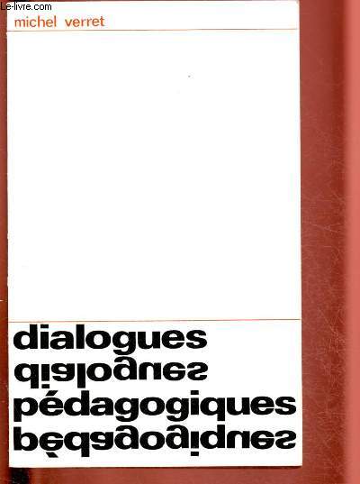 DIALOGUES PEDAGOGIQUES
