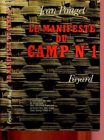 LE MANIFESTE DU CAMP N1 (avec ENVOI D'AUTEUR)