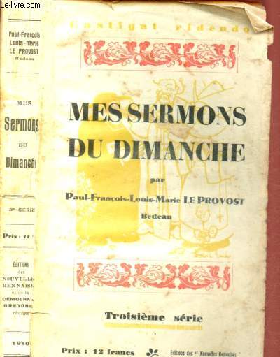 MES SERMONS DU DIMANCHE