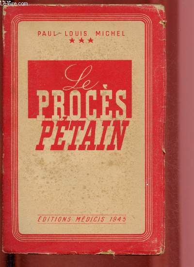 LE PROCES PETAIN