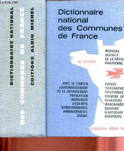 DICTIONNAIRE NATIONAL DES COMMUNES DE FRANCE - DICTIONNAIRE MEYRAT