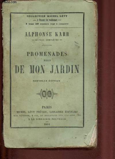 PROMENADES HORS DE MON JARDIN