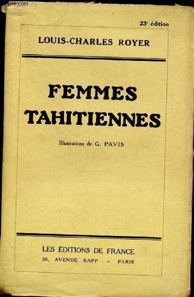 FEMMES TAHITIENNES