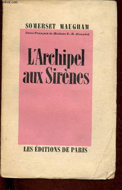 L'ARCHIPEL AUX SIRENES