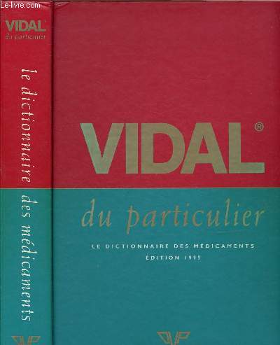 VIDAL DU PARTICULIER - EDITION 1995