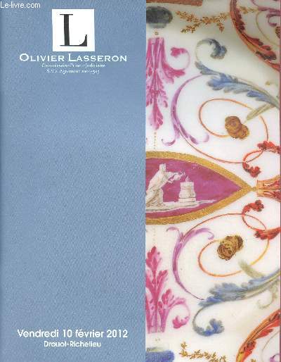 CATALOGUE DE VENTES AUX ENCHERES - 10 FEVRIER 2012 - DROUOT - RICHELIEU - PARIS : Bijoux, cramiques, Extrme-Orient & europennes