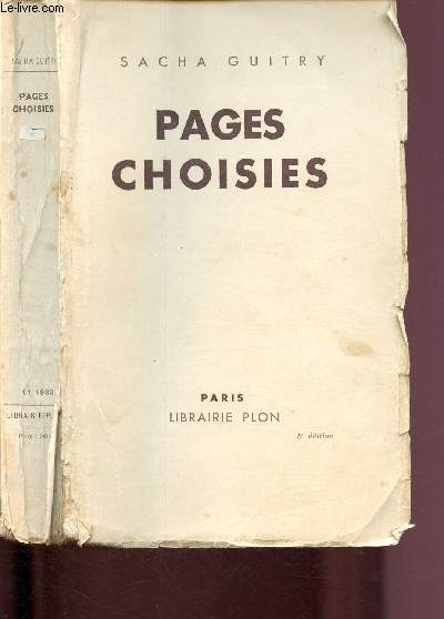PAGES CHOISIES