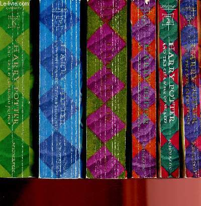 Harry Potter - 6 volumes - tomes I, II, III, IV, V, VI (And the sorcerer's stone, and the chamber of secrets, and the prisoner of Azkaban, and the order of the Phoenix, and the Half-Blood Prince)