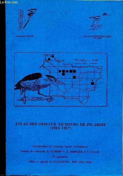 Atlas des oiseaux nicheurs de Picardie