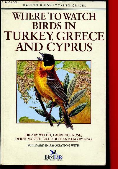 Where to watch birds in turkey, Greece and Cyprus