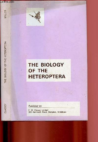 The biology of the heteroptera