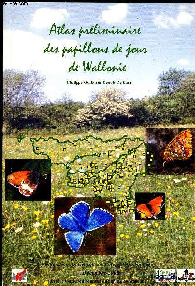 Atlas prliminaire des papillons de jour de Wallonie