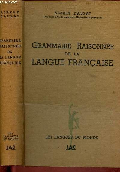 Grammaire raisonne de la langue franaise