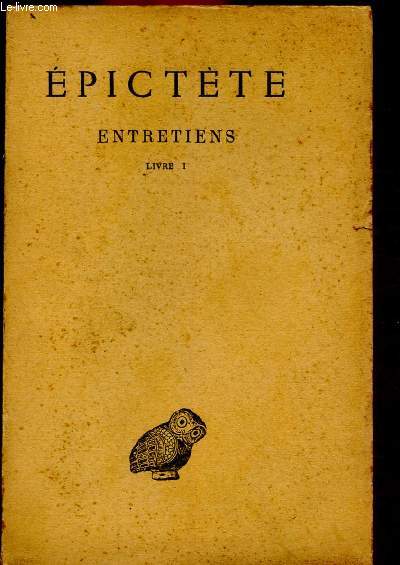 Entretiens - Livre I