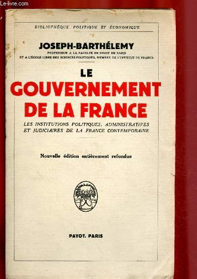 Le gouvernement de la France